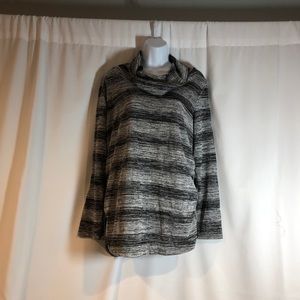 EUC Great Expectations Maternity Cowl Neck Sweater